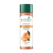 apricot body wash (190ml) – biotique