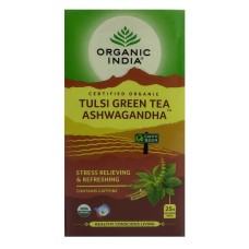 Tulsi Green Tea Ashwagandha – Organic India