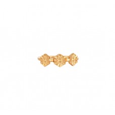 तनिष्क् सुवर्ण आभरणम्  [Tanishq Mia 14KT Yellow Gold Finger Ring with Hexagon Design]